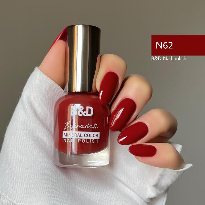 n62 لاک ناخن بی اند دی شماره N62 - Image 1