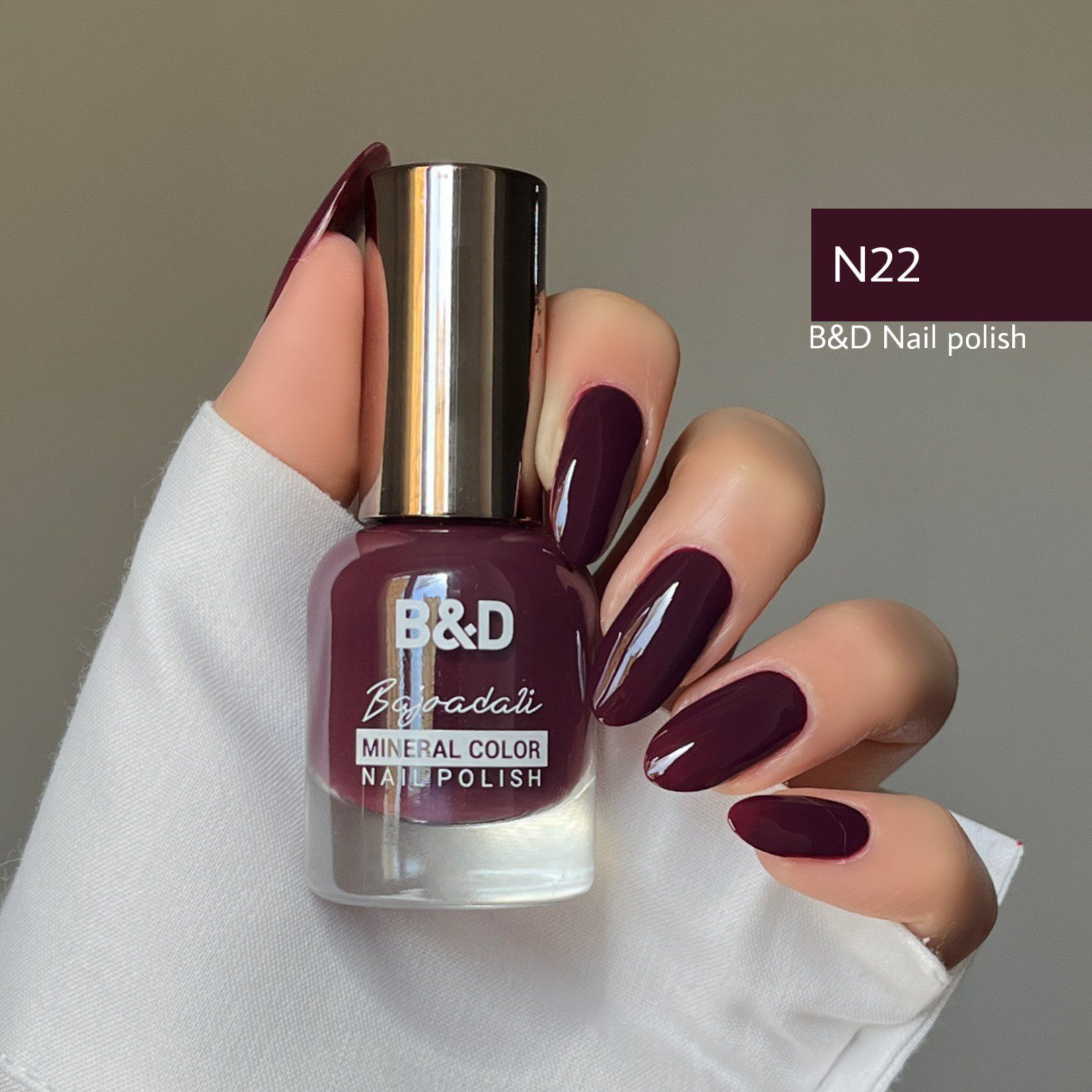 n22 لاک ناخن بی اند دی شماره N22 - Image 1