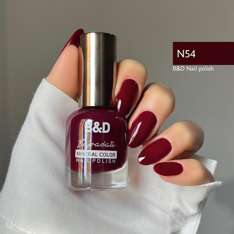 n54 لاک ناخن بی اند دی شماره N54 - Image 1